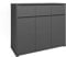 Vicco Kommode Ruben, Kommodenschrank, Anthrazit, 120 x 101.6 cm