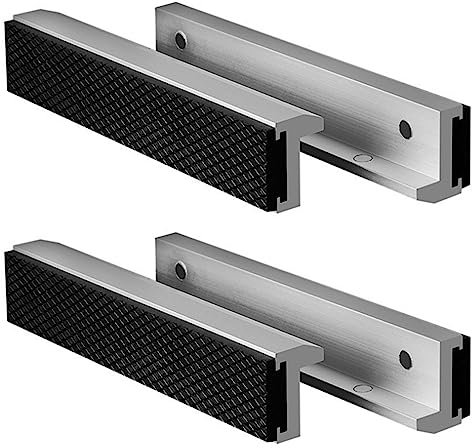 Booso 4 x magnetische Abdeckung zum Schutz der Schraubstock, mit weichem Schraubstock, Universal-Schraubstock, Schutzwerkzeug, vielseitig, 8