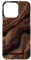 IDEAL OF SWEDEN Bedruckte Handyhülle, niedliches buntes Muster, schützende Abdeckung aus Hartplastik mit Mikrofaserfutter für das iPhone. Kompatibel mit iPhone 15 Pro Max (Dark Amber)