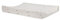 Jollein 022-503-67094 Wickelauflagenbezug Baumwolle - Happy Miffy nougat (50x70 cm), weiß/nougat