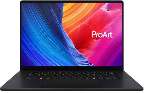 ASUS ProArt P16 OLED H7606WI#B0D5RH8WWR, Notebook in alluminio con Monitor da 16 Glossy, AMD Ryzen™ AI 9 HX 370, RAM 32GB, 2TB SSD PCIE, NVIDIA® GeForce RTX™ 4070, WIN 11 HOME, Nero
