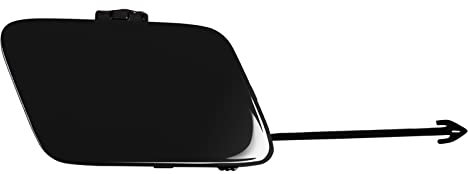SAWILI For Audi A4 B9 2017–2019, 8W0807241, rechte Beifahrerseite, vordere Stoßstange, Abschlepphakenkappe, Abschleppösenabdeckung Stoßstangen-Abschlepphakenabdeckung(Black)