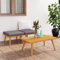 Sufrk 3-TLG. Garten-Lounge-Set mit Kissen Massivholz Akazie Garten Sitzgruppe GartenmöBel Lounge