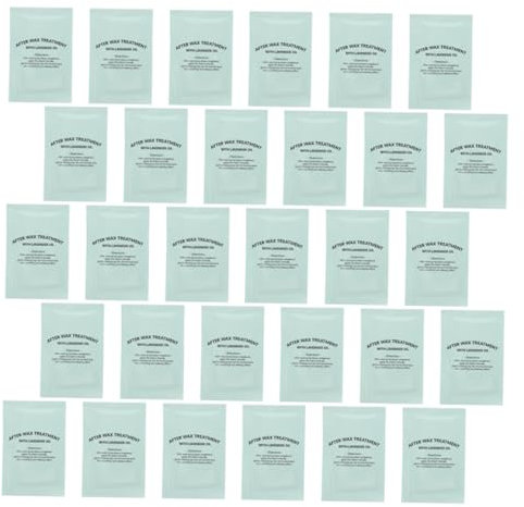 VICASKY 30pièces Lingettes Nettoyantes à Huile Post-épilation Lingettes Apaisantes Pour Épilation Nettoyage Des Taches Huile Utilisation à Domicile Et Salon