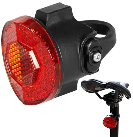 Fahrrad-Tracker-Halterung, Fahrrad-Sattelstütze, Diebstahlsicherung, wasserdichte Tracker-Halterung, Reflektoren für Damen und Herren, Elektrofahrräder und Roller