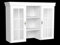 Furniture24 Aufsatz Kora KN4 Aufsatzkommode Schrank Vitrine (Andersen Kiefer)
