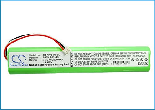CS-VTC543SL Akku 2000mAh Kompatibel mit [Vetronix] 03006735, Engine Analyaer, F00E900018, MTS 5200, für [Bosch] MTS 5200 Ersetzt 8489, B11543