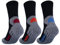 3 Paar Sportsocken Damen Herren Laufsocken Funktionssocken Wandersocken Stoßabfedernd 16101 WP (Farbmix 39-42)