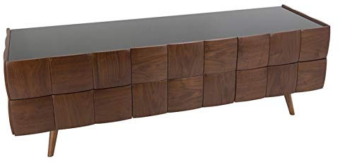 AVF Reflections 'Delano' Flat TV Stand, Walnut, For TVs up to 85