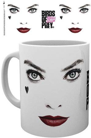 empireposter Birds of Prey - Face - Keramik Tasse - Größe Ø8,5 H9,5cm + 1 Lizenz Keramik Tasse - Größe Ø8,5 H9,5 cm