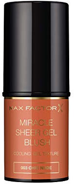 Max Factor, Miracle Sheer Gel Blush, Rouge-Stick mit modularer Farbe und erfrischender Textur, 003 Hautfarbe (Chic Nude)