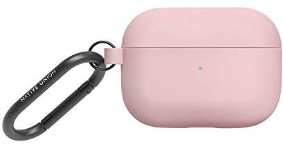 Native Union Roam Case für AirPods Pro – Seidig-Matte Flüssigsilikonhülle – Kompatibel mit AirPods Pro, AirPods Pro 2 (Rose)