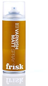 Frisk Varnish Matt Spray 400ml, Translucent