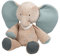 Nattou Maxi-Kuscheltier aus Baumwolle (Musselin) und Polyester, Elefant Axel, Wegbegleiter ab der Geburt, Ca. 75 cm, Luna und Axel, Grün / Beige