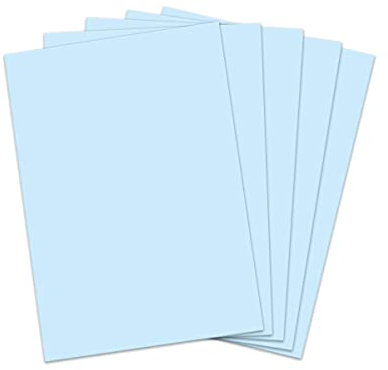 Briefpapier Kopierpapier blau Briefbogen eibfarbiges Papier 90 g/qm DIN A4 (100 Blätter)