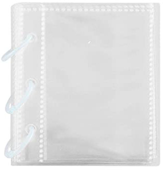 3 Zoll Mini Fotoalbum für Fujifilm Instax Kamera Mini 11 40 7+ 7s 9 8 Evo Filme für Polaroid Z2300 Zubehör Kpop Photocard Binder Hold 40 Fotos (Blau)