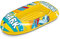 Mondo Toys – Surfing Shark Boat – Schlauchboot mit aufblasbarer Basis, für Kinder, Größe 112 cm, hitzebeständiges PVC, 16922