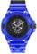 Philipp Plein Herren Analog Quarz Uhr mit Silikon Armband PWWAA0323