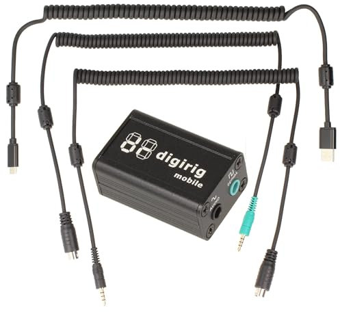 Minadax DIGIRIG Mobile KIT | Revolutionäres Digital-Interface für Amateurfunk, kompatibel mit Yaesu FT-8xx + Kabel Set + USB Kabel - Logic Levels(Default)