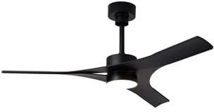 Mantra Iluminación Thai Ventilateur de plafond Noir LED 30 W