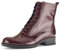 Gabor Damen Schnürstiefeletten, Frauen Stiefeletten,uebergangsschuhe,uebergangsstiefel,schnürboots,reißverschluss,Bordeaux,39 EU / 6 UK