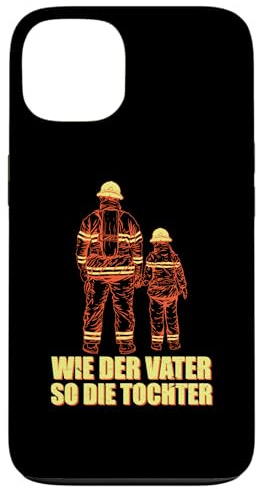 Wie Der Vater So Die Tochter Feuerwehrmann Feuerwehr FFW Hülle für iPhone 13