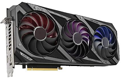 Graphics Cards Fit for ASUS ROG-STRIX-RTX3090-O24G-Gaming Graphics Card with 1860-1890Mhz 24GB GDDR6X Support 8K Monitor ASUS ROG Strix RTX 3090