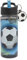 Polar Gear Football 500ml Kids Water Bottle with Straw - Back to School Supplies, Drinks Bottle with Keyring Charm, Black & White