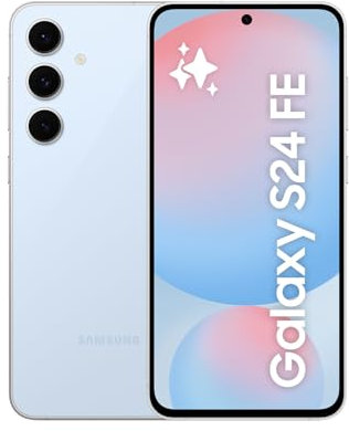 SAMSUNG Galaxy S24 FE, AI Smartphone, Sbloccato, 128 GB di archiviazione, 8 GB RAM, 6.7 Display - Blu