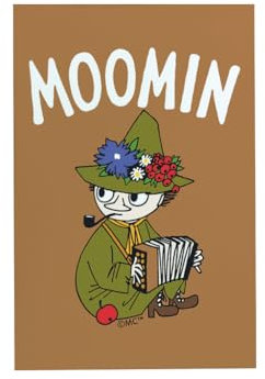 Moomin Snufkin Kühlschrankmagnet aus Holz