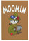 Moomin Snufkin Kühlschrankmagnet aus Holz