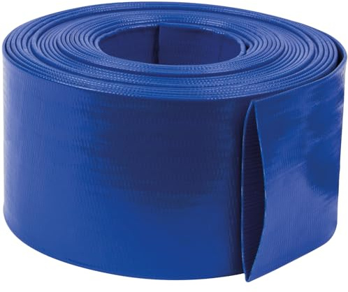 SIP 3 10m Layflat Delivery Hose, PVC Water Pump Discharge Hose for Irrigation & Drainage