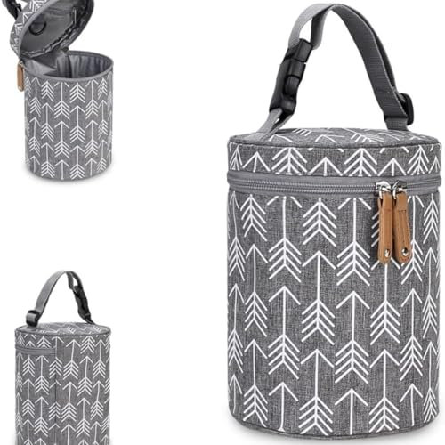 All-in-One Flaschenwärmer für Unterwegs - Multifunktionaler Isoliertasche für Kleinkindflaschen, Mam, Avent & Lansinoh Flaschen - Tragbarer Wärmer mit Kühlfunktion