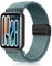 PaceBid Nylon Armband für Xiaomi Smart Band 8 Pro/9 Pro/Xiaomi Redmi Watch 5/4, Geflochtenes Magnetisch Ersatzarmband, Elastisches Stoff Sport Ersatzarmband für Xiaomi Mi Band 9 Pro/8 Pro - Grün