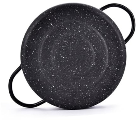 Holibanna Pentola Per Friggere in Ferro Mini Padella Giapponese Friggitrice Con Filtro Pollo Tempura Piano Cottura Induzione Gas