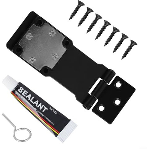 Jonikuper Serratura a combinazione a tre cifre, serratura per porta e armadio per camera da letto, armadio, armadietto, schedario da ufficio (nero)