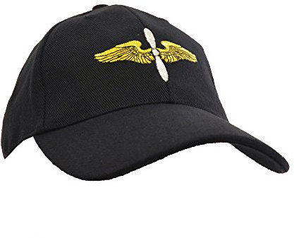 Ferromil US Army Propeller USAAF Baseball Cap Airforce Pilot Wings Insignia