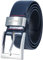 Pierre Cardin Gürtel Herren Vollledergürtel aus Rindleder, 40 mm breit, Gürtel, Ledergürtel, Klassik-Gürtel mit Metallschlaufe, blau, Größe/Size:95, Farbe/Color:blau