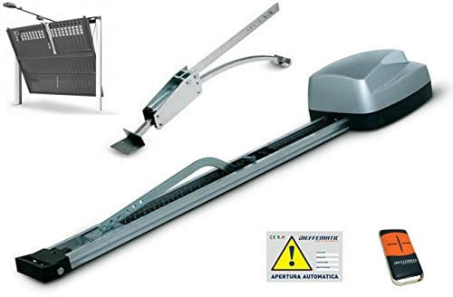 KIT SET AUTOMAZIONE UNIKO 100KG 24V PORTA BASCULANTE CONTRAPPESI GARAGE BOX df