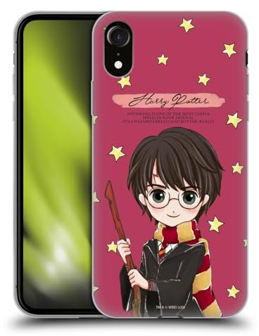 Head Case Designs Officially Licensed Harry Potter Harry Deathly Hallows XXXVII Gel Case [Military Grade Protection] Compatible With Apple iPhone XR