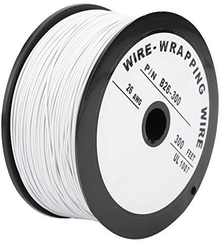 26 AWG Aviation Wiring, elektrisches Kabel Kabel 328,1 Fuß Anschluss UL1007 verzinnter Kupferdraht Steckbrettdraht für Heimwerkerelektronik