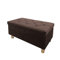 Comfort-Pur Sitzbank Sitzhocker Sitztruhe mit Stauraum Aufbewahrungsbox (Braun Select)