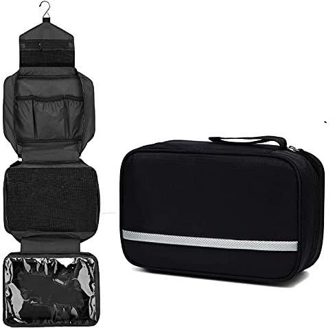 ZEACCT Kulturbeutel Kulturtasche zum Aufhängen, Kosmetiktasche Schminktasche für Damen und Herren, Wasserabweisende Waschtasche Reise Waschbeutel