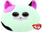 TY Squishy Beanies - Muffin il Gattino, Morbido Cuscino di Peluche con Occhioni Rosa Glitter, Idea Regalo per Grandi e Piccini, Tutti da Collezionare - 22 cm - T39222