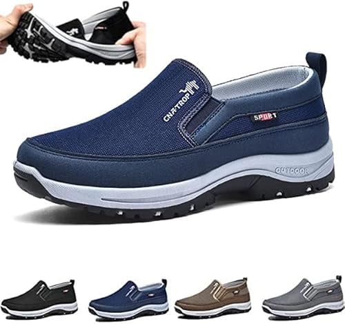 CNA Trop Chaussures Orthopédiques de Randonnée en Plein Air pour Hommes Asupwell (Bleu, 43 EU)