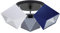 alfalux Deckenlampe Deckenleuchte WEGRBL-PR3030SC Leuchte Lampe 3 Lampenschirme Wohnzimmerlampe Schlafzimmerlampe Küche Kinderzimmer Lampe LED (Weiß – Grau – Blau)