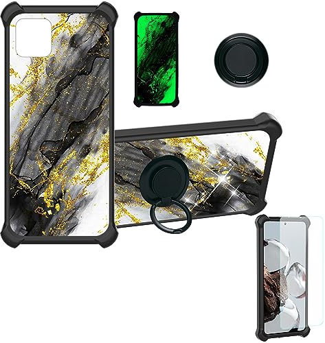 Aroepurt Coque pour Klipad KL605 Coque Compatible avec Klipad KL605 Coque Étui [avec Trempé 9H Protection D'écran] Case Support PC + Silicone JSH-HDL