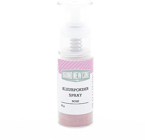 BrandNewCake® Rosa Farbpulver Spray 10g - Essbare Lebensmittelfarbe für Backen und Dekorieren