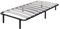 i-flair Metallbett Deck 80x200 cm - Stabiler Metall-Lattenrahmen auf Füßen mit Breiten Latten - Lattenrost für alle Betten und Matratzen geeignet