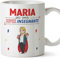 Mugffins Tazza Personalizzata in ceramica per INSEGNANTE donna 11 oz / 350 ml - In italiano - Sei Super! - Idea regalo per compleanno, anniversario, natale, laurea